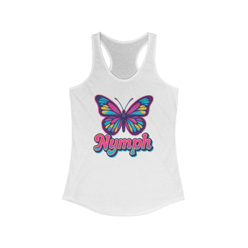 Butterfly Nympho Shirt: Sexy Tank-Top with Butterfly for Sexy Nympho's and Naughty Girls | Halloween