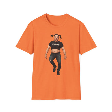Anti-Elon Musk Political T-Shirt, Protest Graphic Tee, Activist Statement Shirt, Ketamine Design, Unisex Top