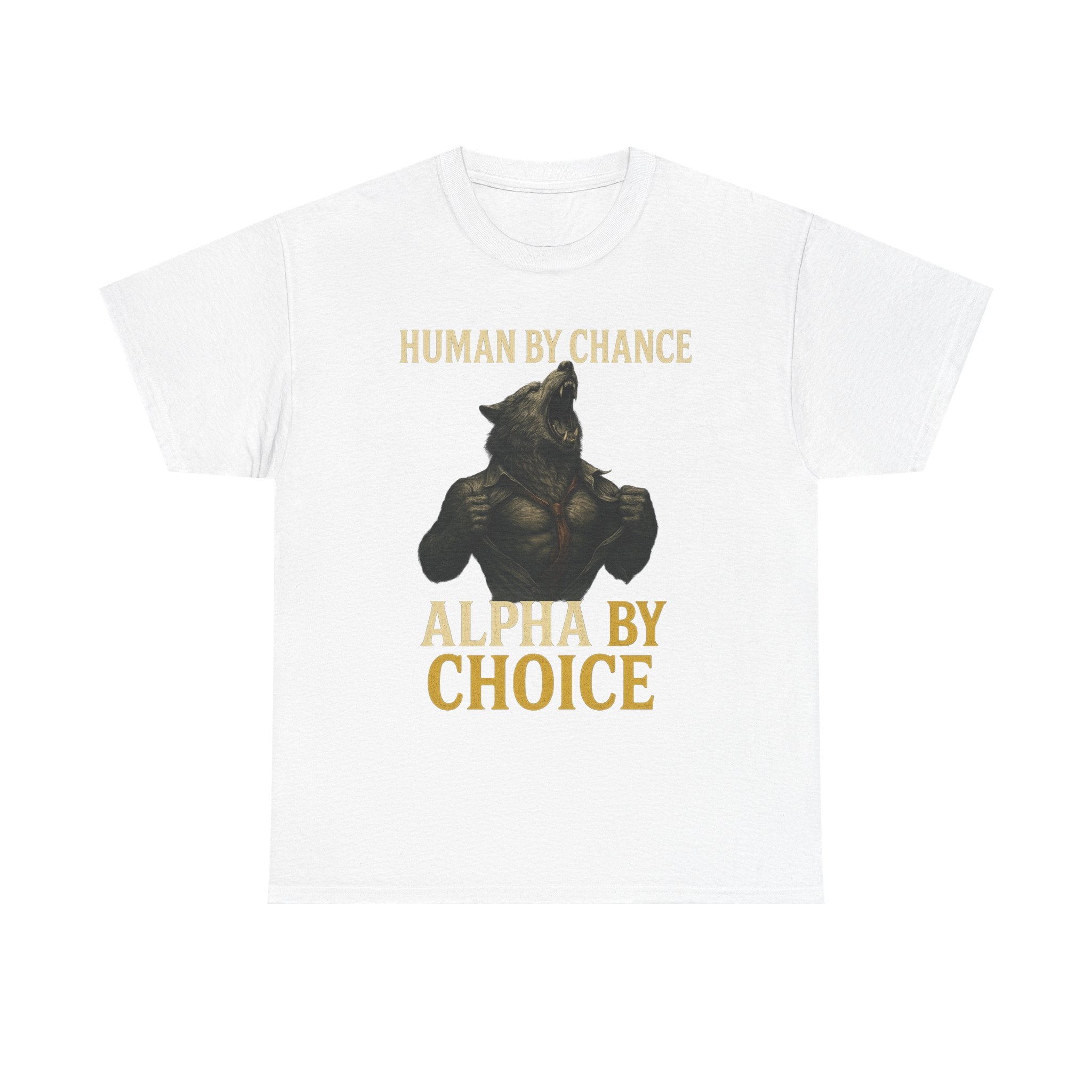 Alpha Male T-Shirt, Ex-Military, Gifts for Soldiers: Choice Unisex Heavy Cotton Tee, Great For Fathers Day and MAGA
