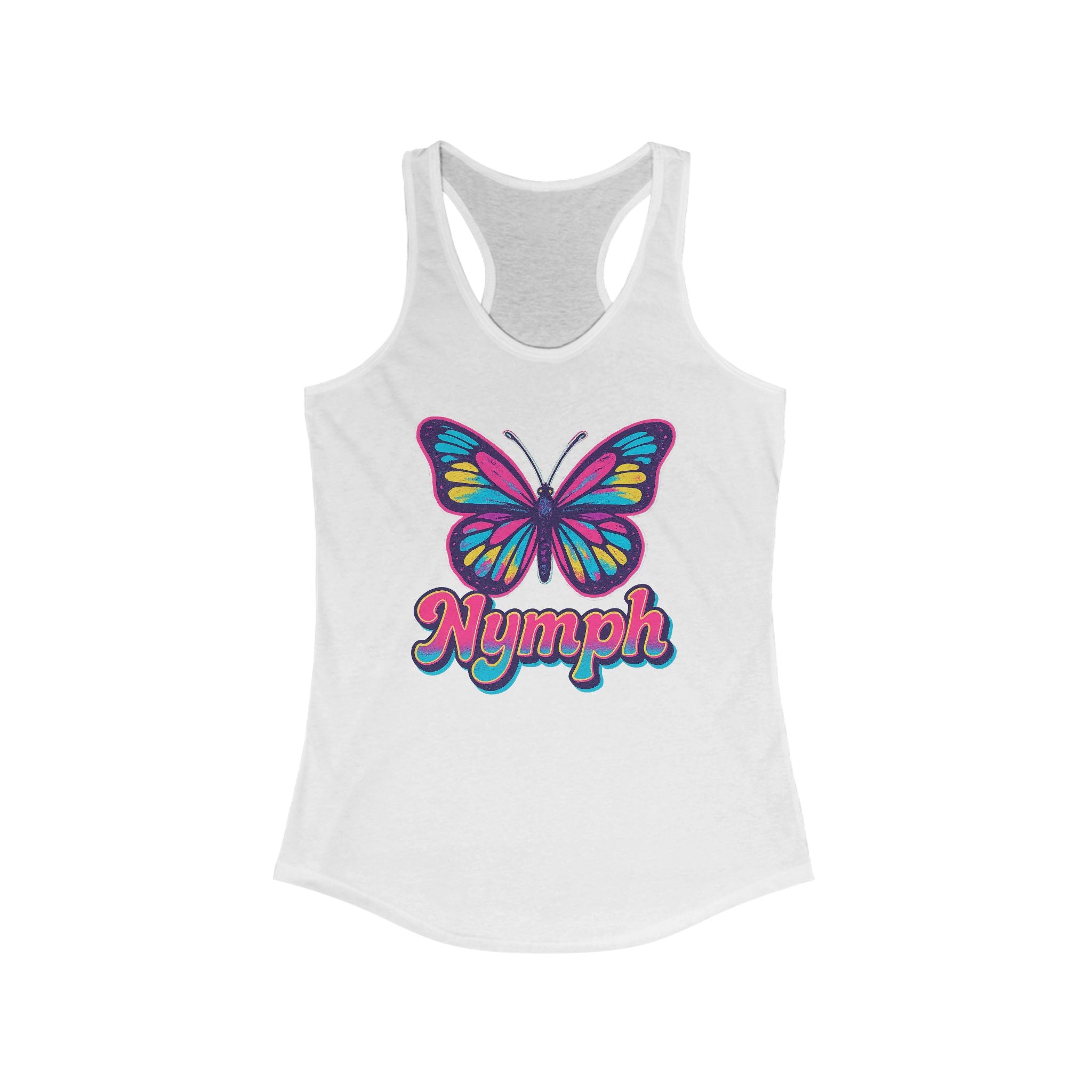 Butterfly Nympho Shirt: Sexy Tank-Top with Butterfly for Sexy Nympho's and Naughty Girls | Halloween